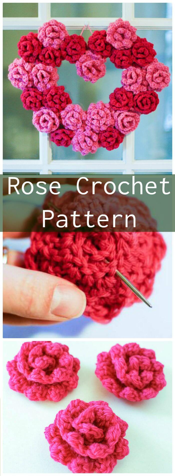 Simple Crochet Rose Pattern Crochet Flowers 90 Free Crochet Flower Patterns Diy Crafts
