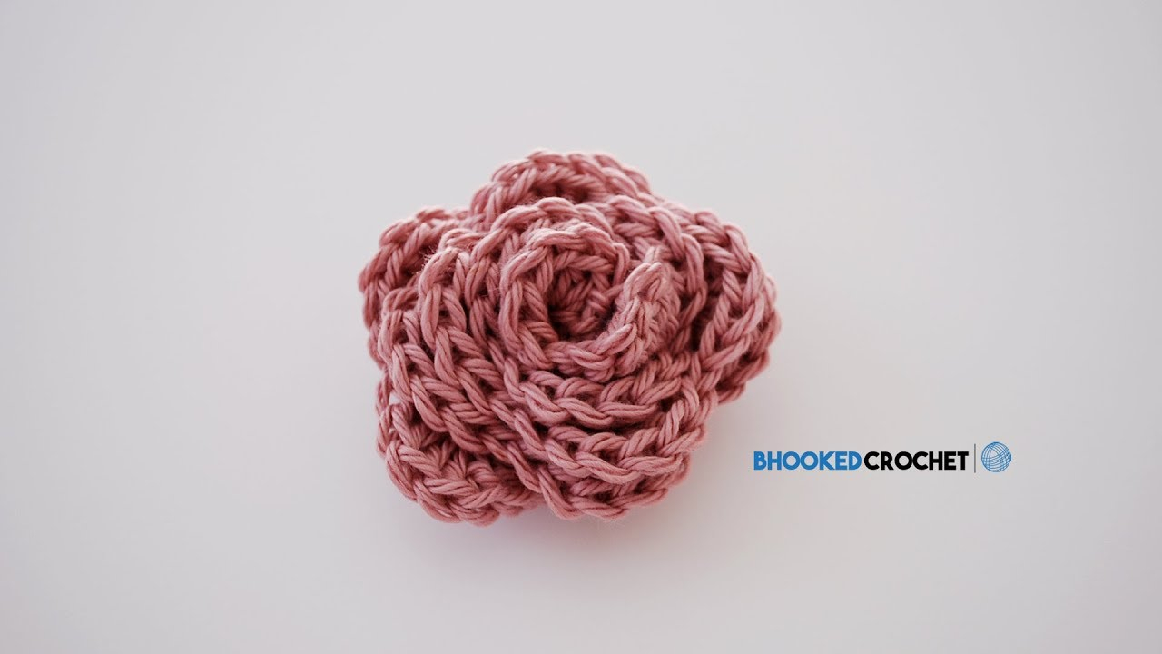 Simple Crochet Rose Pattern How To Crochet A Rose Beginner Friendly Tutorial Free Crochet
