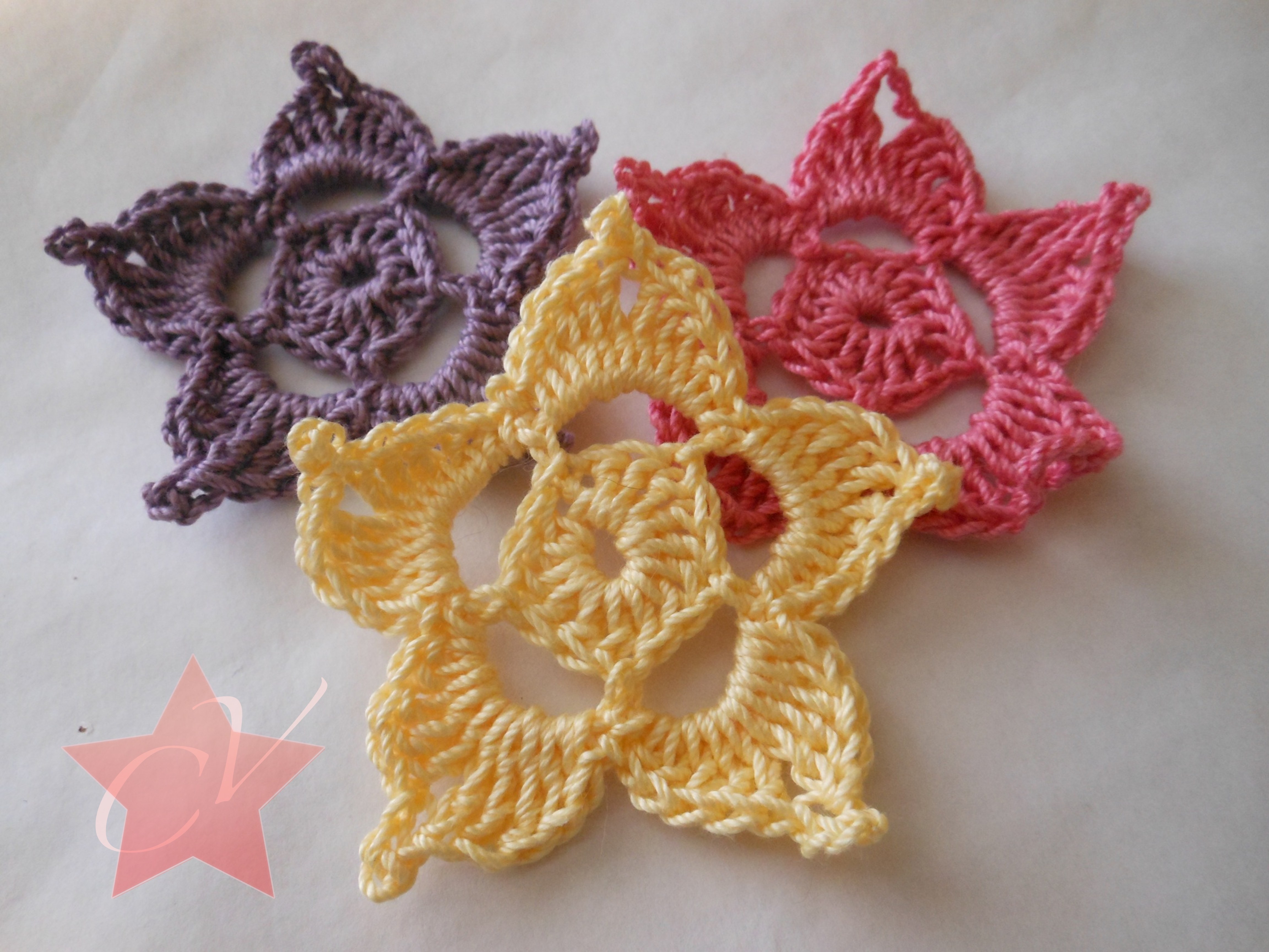 Simple Crochet Rose Pattern Pointy Crochet Flowers