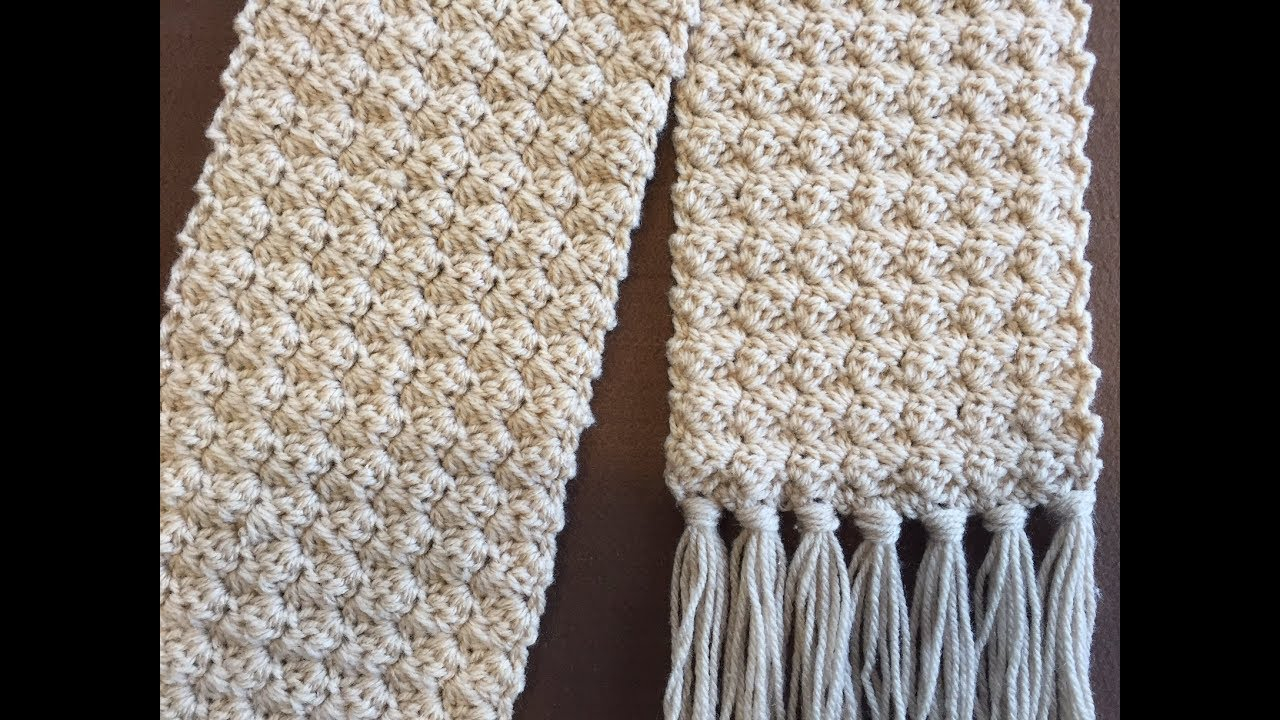 Simple Crochet Scarf Patterns Crochet Scarf Tutorial 2018 Crochet Rose Bud Scarf One Row