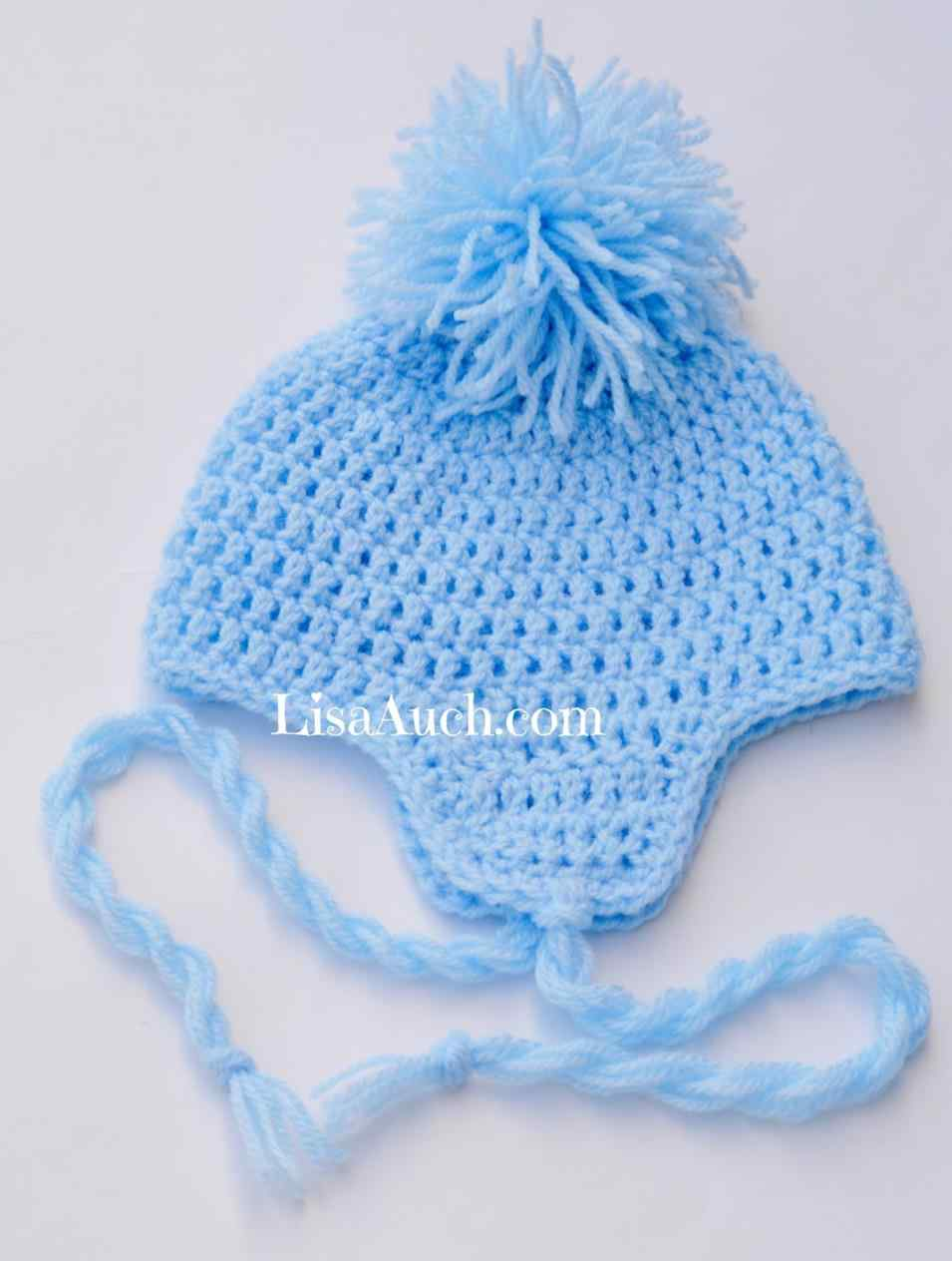 Single Crochet Earflap Hat Pattern Earflap Hat Crochet Pattern For Kids Chaki