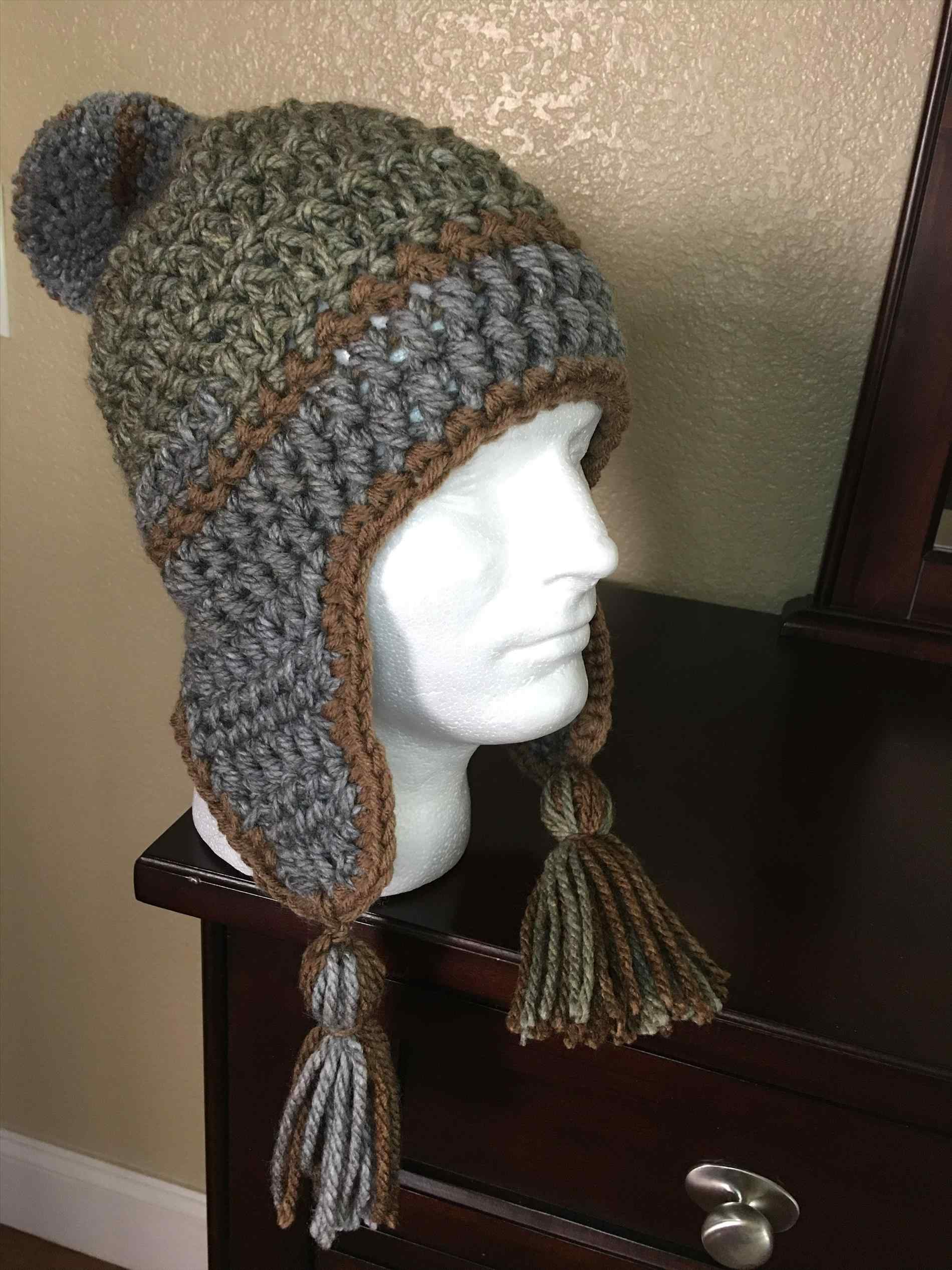 Single Crochet Earflap Hat Pattern Knitrhknittingmatterscom Tutorial How To An Winter Beanie
