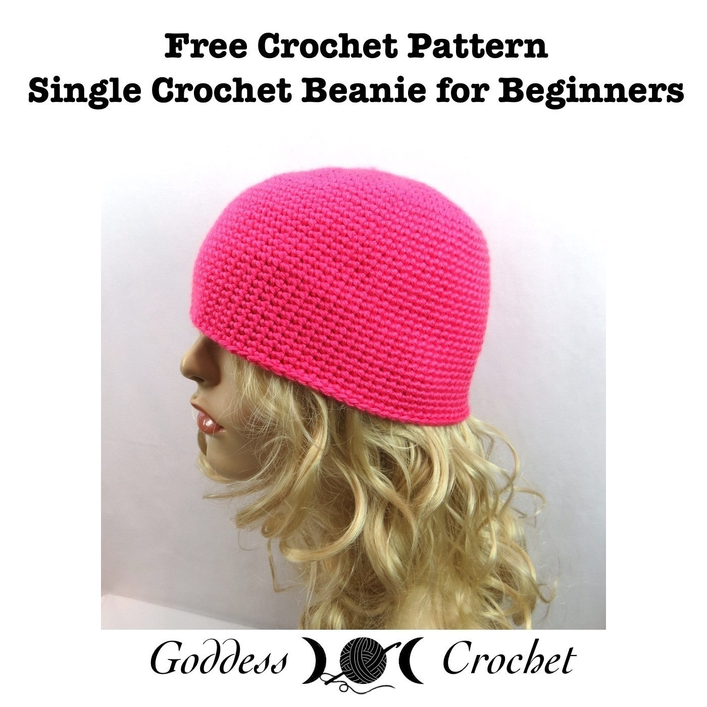 Single Crochet Hat Pattern Single Crochet Beanie For Beginners How To Make A Hat Yarncraft