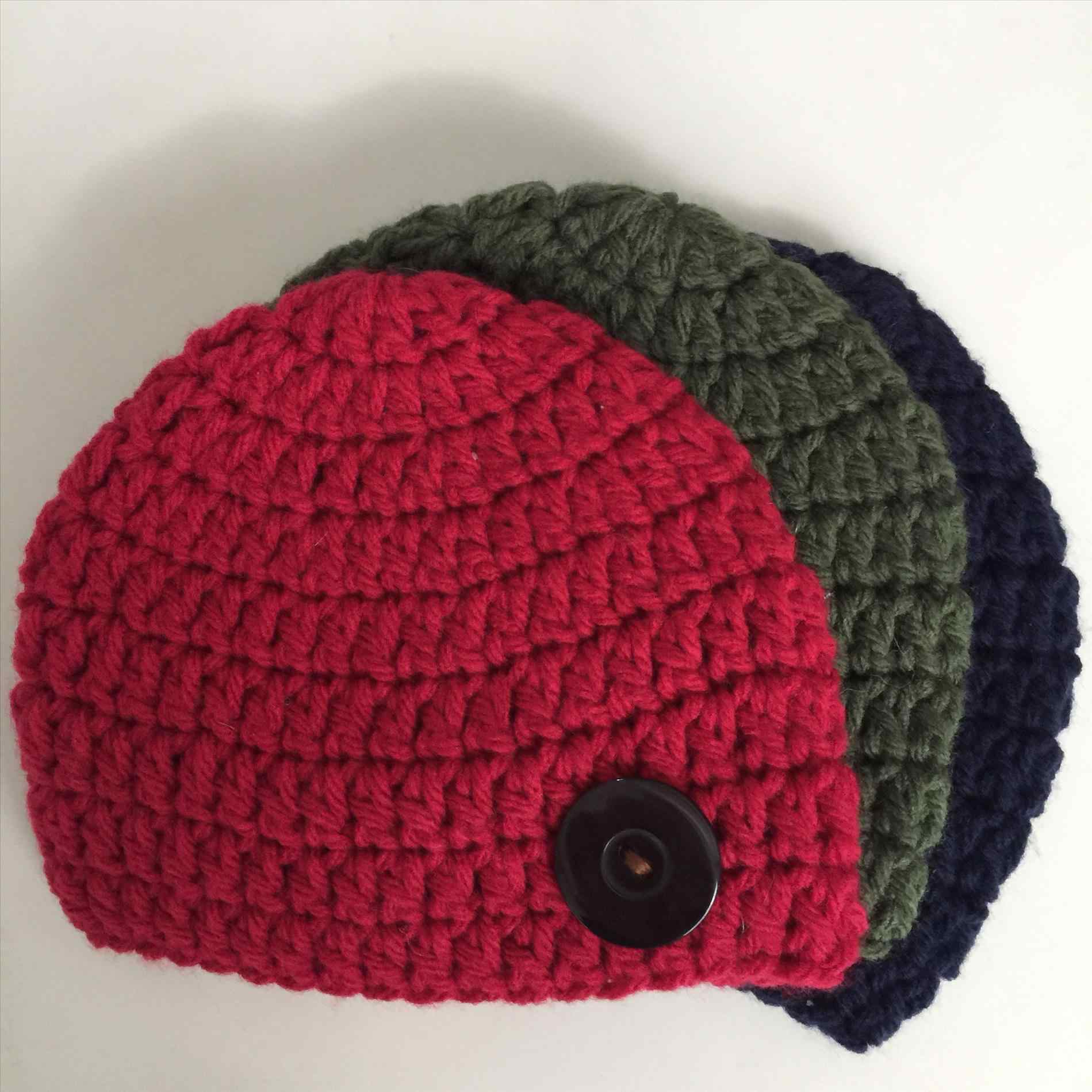 Single Crochet Hat Pattern Single Crochet Newborn Hat Pattern Uraya