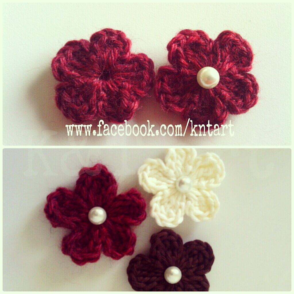 Small Crochet Flower Pattern The Difference Is In The Details Big And Small Crochet Flower Pattern