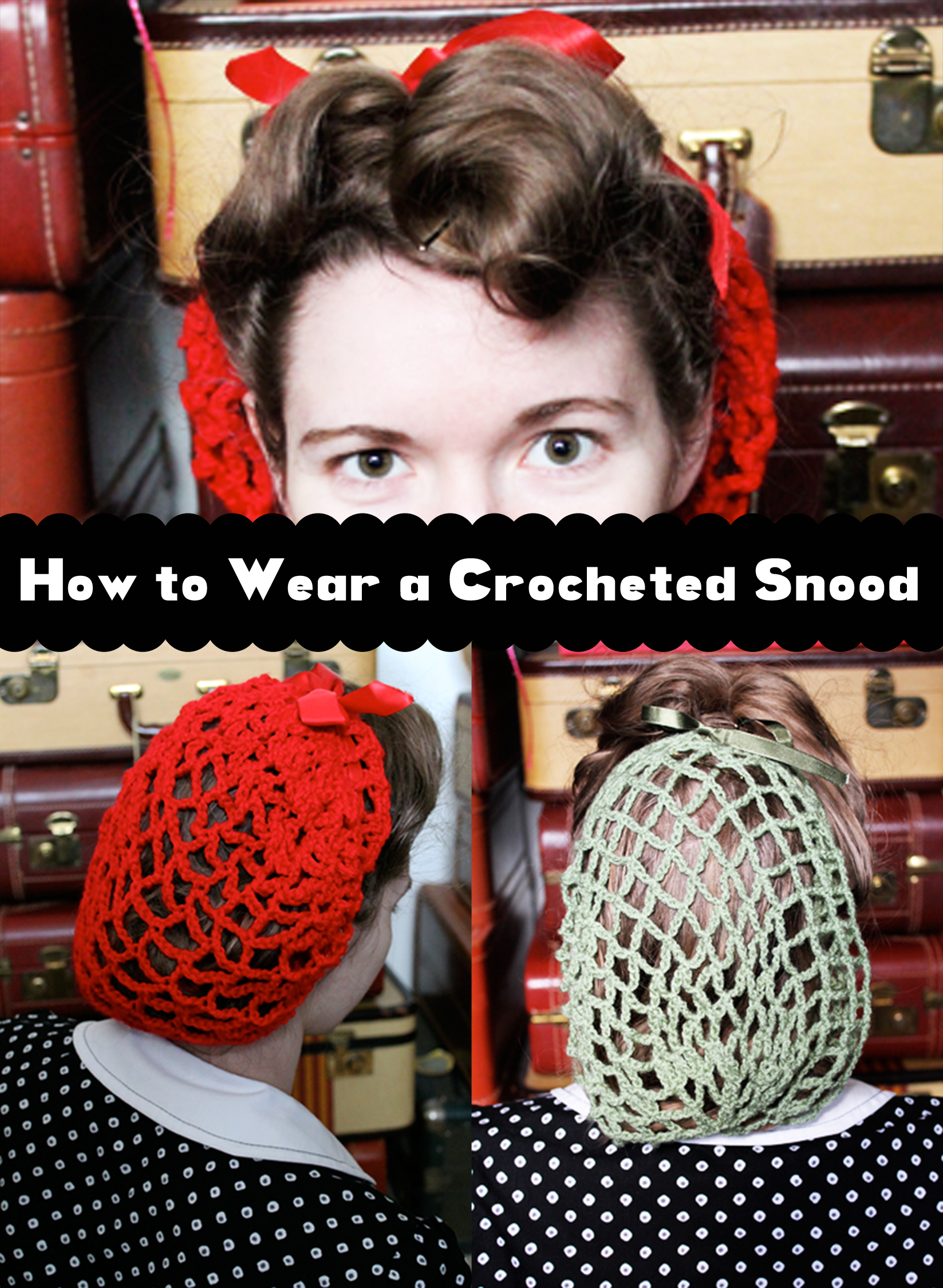 Snood Crochet Pattern How To Wear A Crocheted Snood Noir Girl
