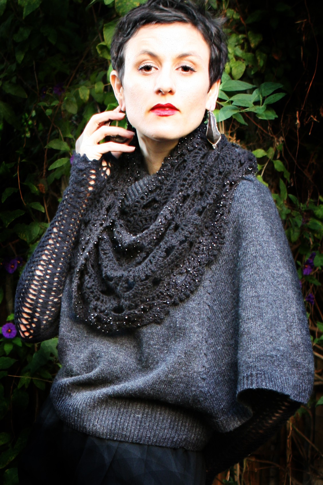 Snood Crochet Pattern Infinity Snoods To Knit And Crochet Pattern