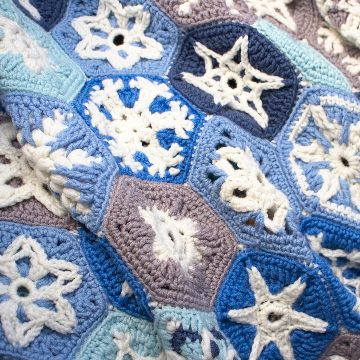 Snowflake Blanket Crochet Pattern Festive Snowy Blanket Crochet Pattern Woolnhook Leonie Morgan