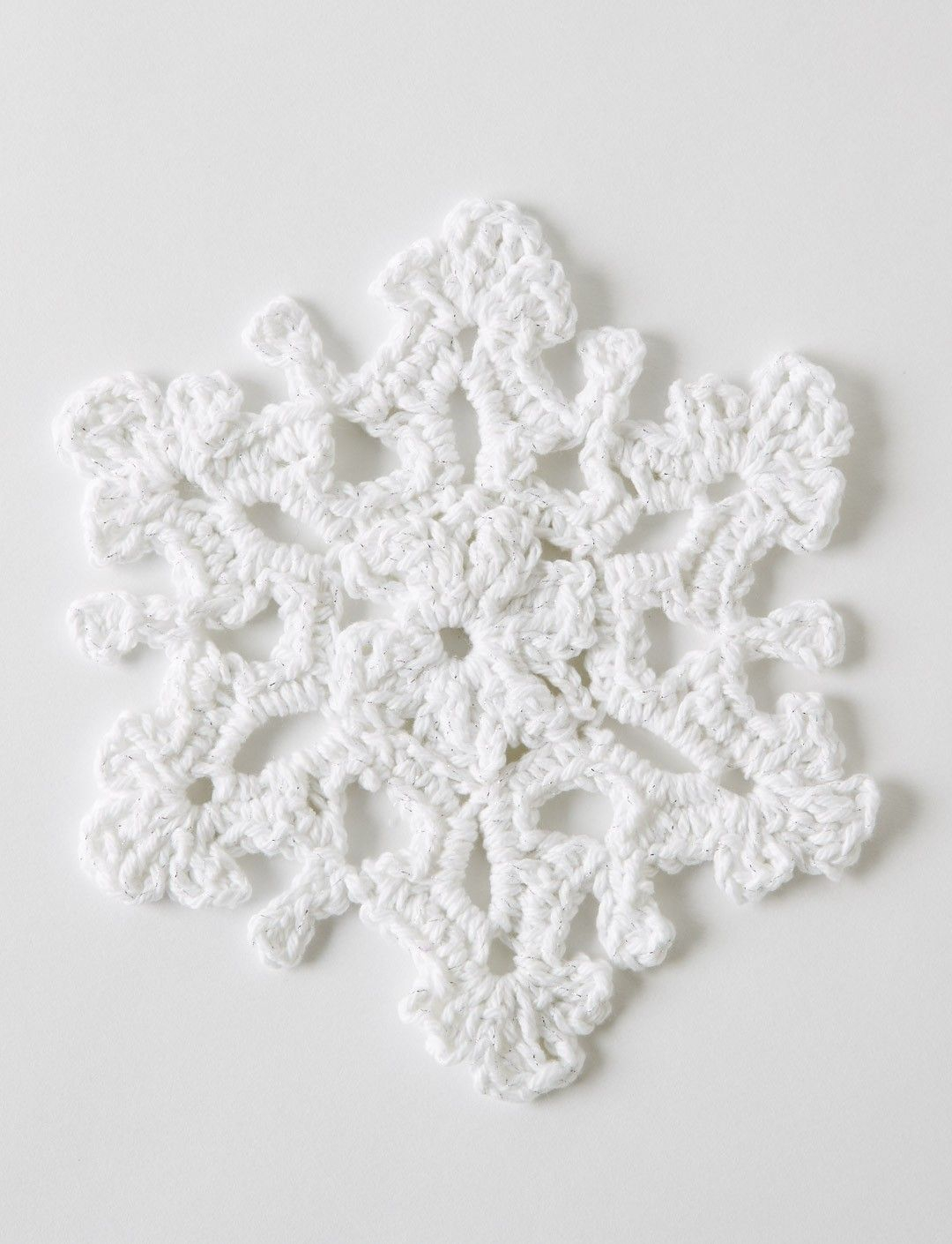 Snowflake Crochet Pattern Crochet Twinkling Snowflake 1 Tutorial Crocheting Christmas