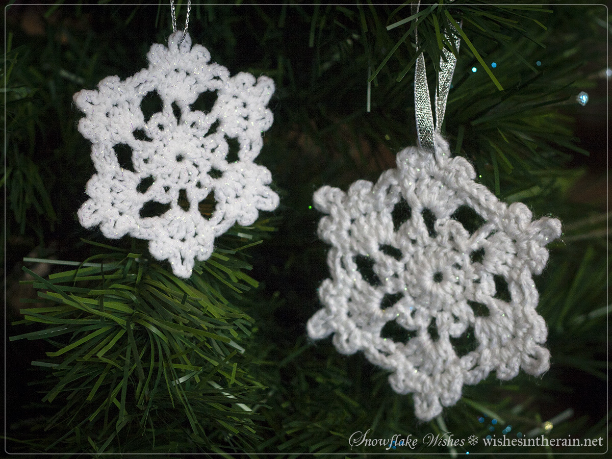 Snowflake Crochet Pattern Free Pattern Snowflake Wishes 1 Wishes In The Rain