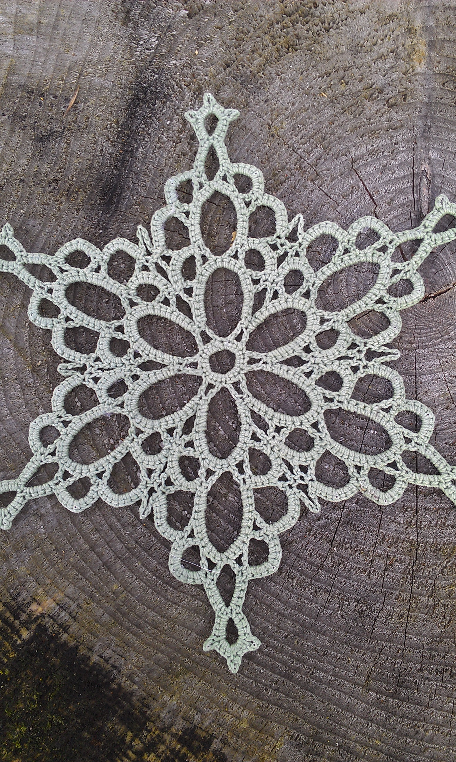 Snowflake Crochet Pattern Pale Snowflake Snowflakepatterns