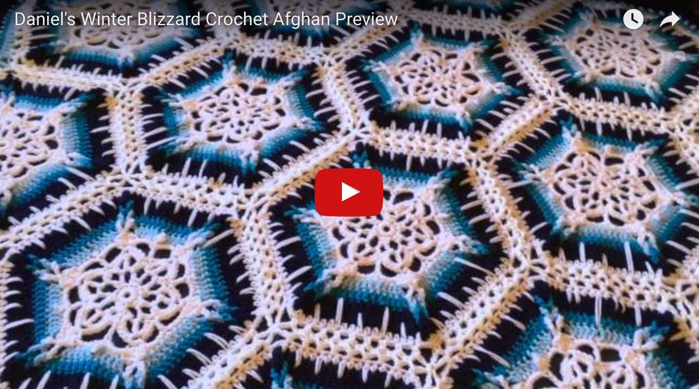 Snowflake Crochet Pattern Snowflake Crochet Afghan With Free Pattern Video Tutorial