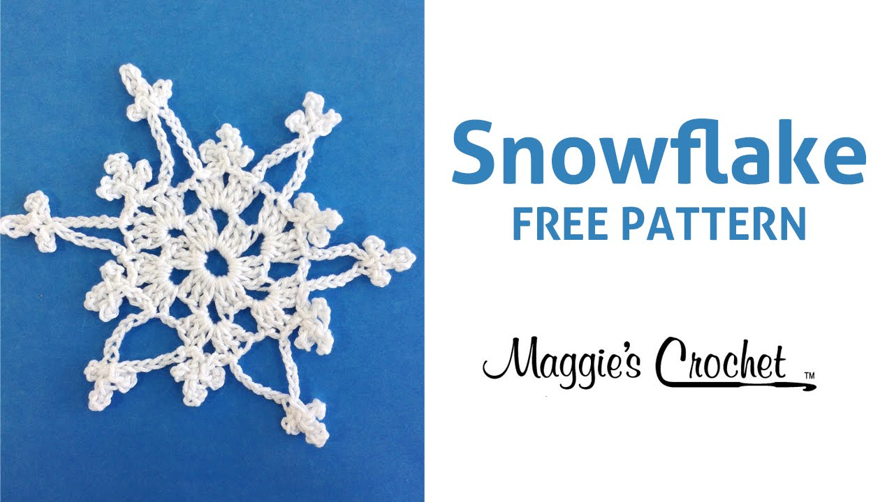 Snowflake Crochet Pattern Snowflake In The Afternoon Cotton Free Crochet Pattern Right