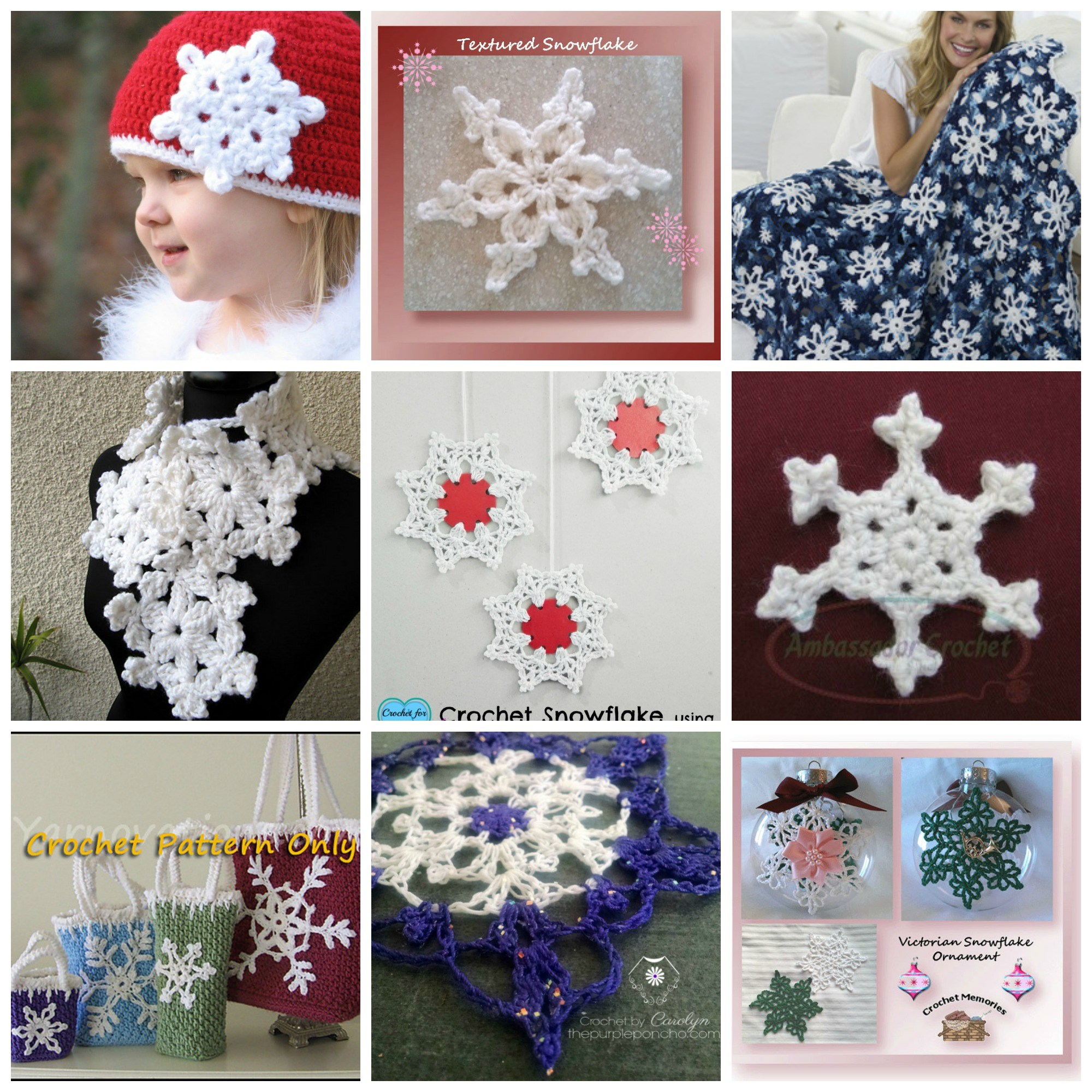 Snowflake Crochet Pattern Snowflake Patterns Roundup Ambassador Crochet