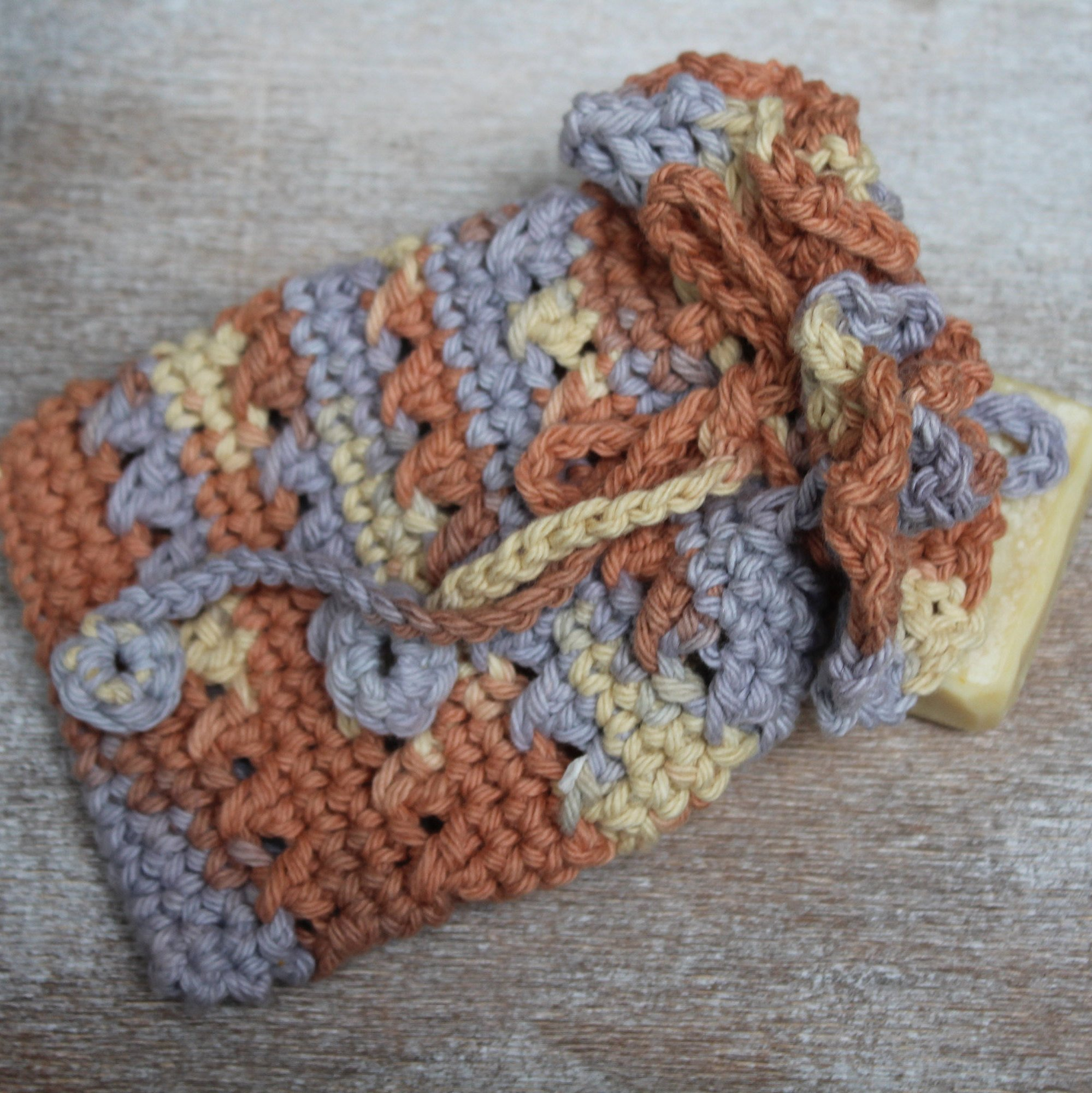 Soap Bag Crochet Pattern Crochet Soap Saver Gift For Men Stocking Stuffers Etsy