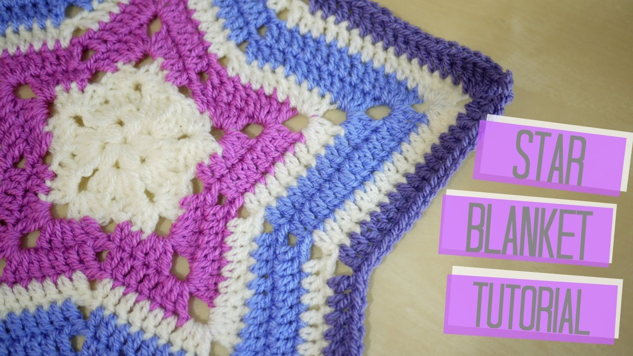 Star Baby Blanket Crochet Pattern Crochet Star Blanket Bella Coco Youtube