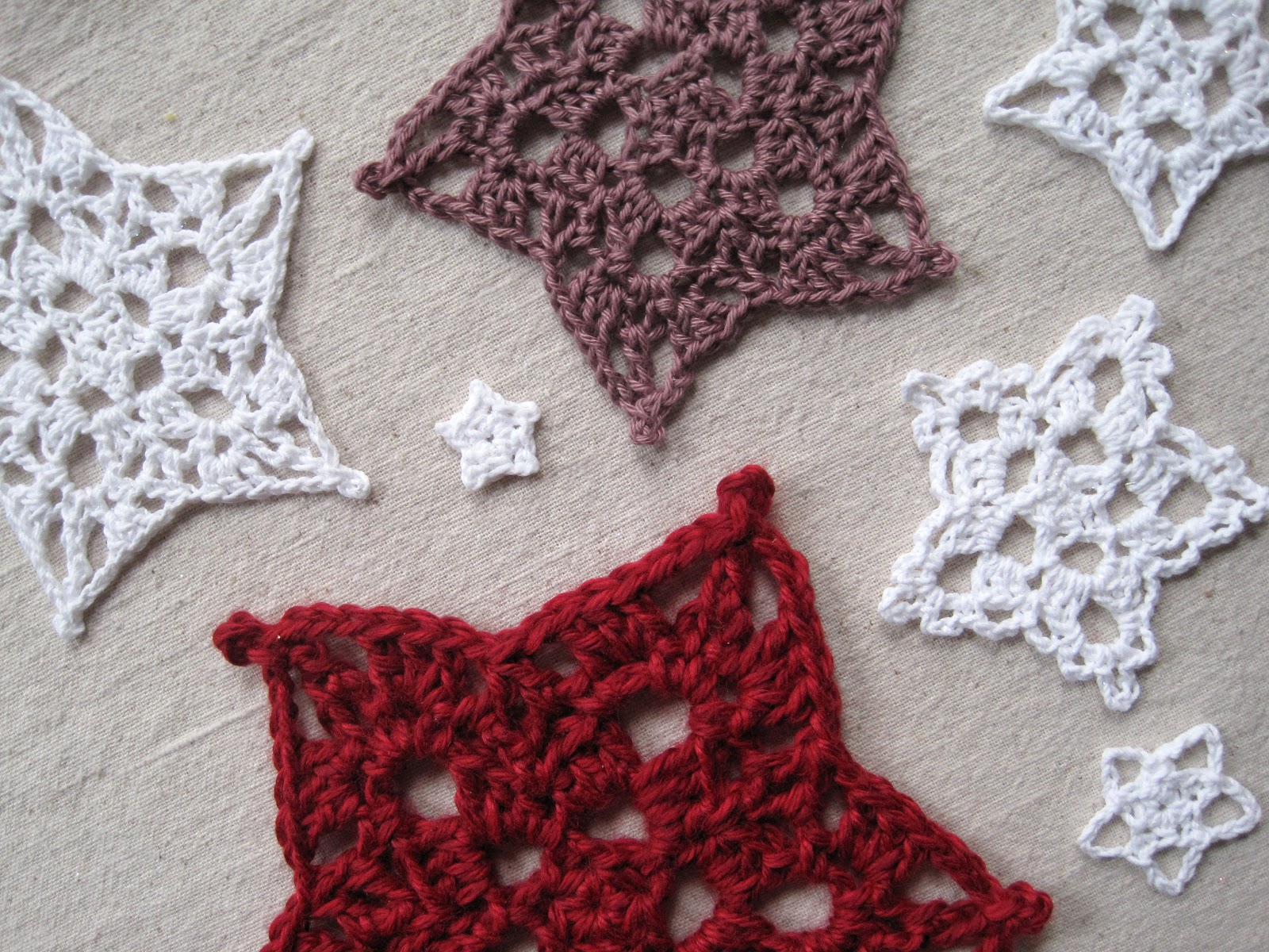 Star Crochet Pattern Mr Micawbers Recipe For Happiness Five Star Motif A Free