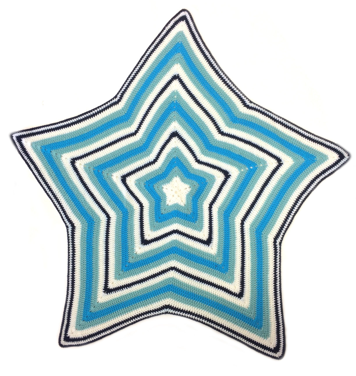Star Shaped Crochet Blanket Pattern Ba Star Crochet Blanket Pattern Wm2057 Etsy