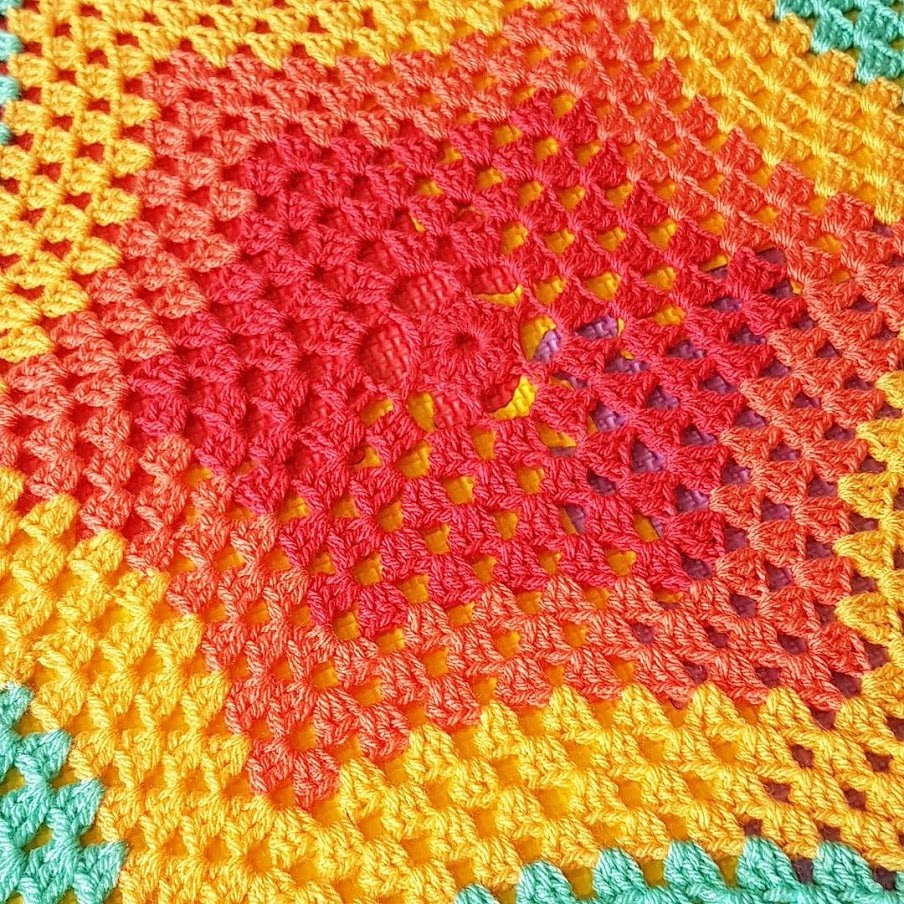 Star Shaped Crochet Blanket Pattern Crochet Rainbow Star Ba Blanket Free Pattern