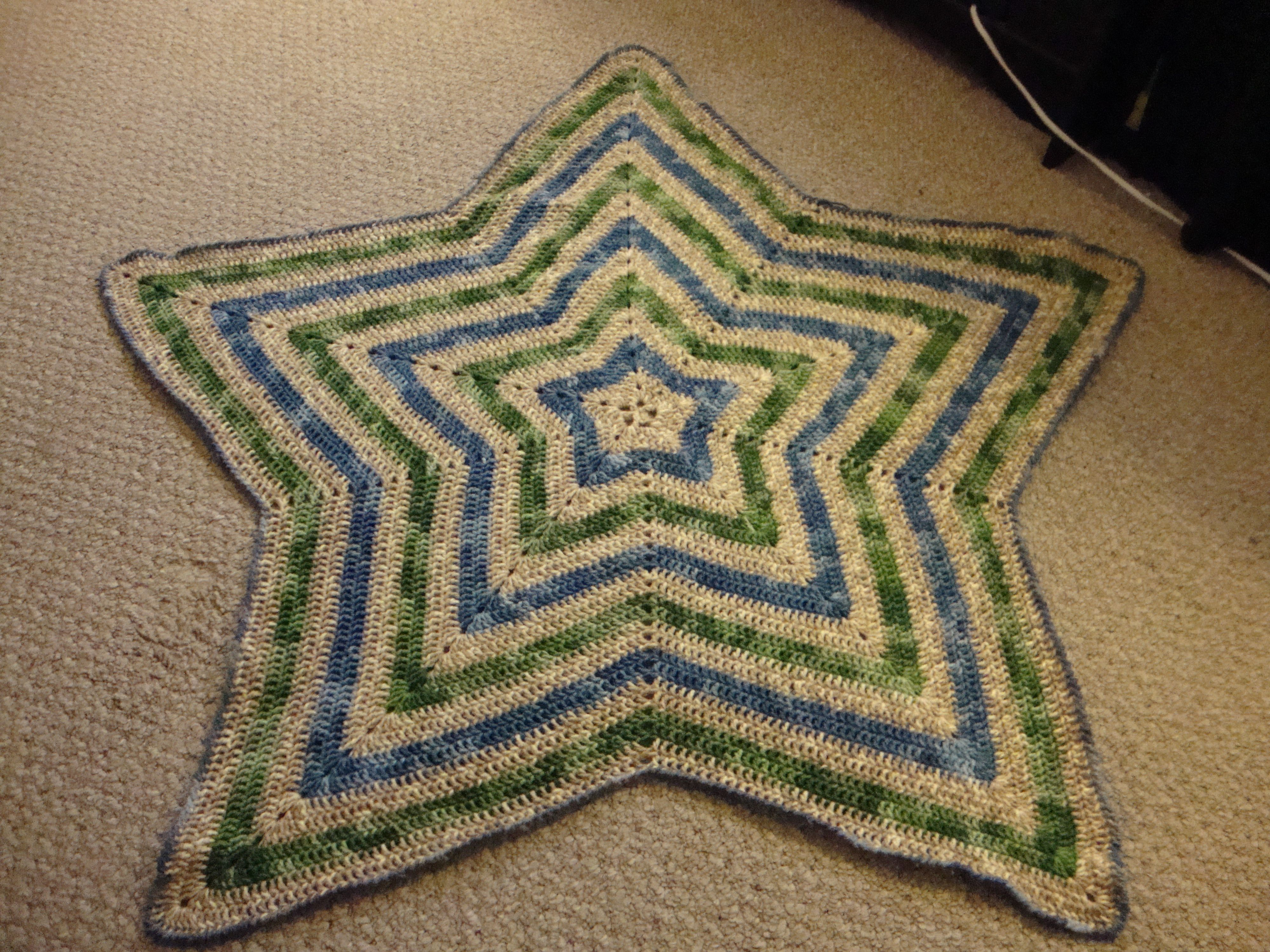 Star Shaped Crochet Blanket Pattern Star Shaped Crochet Blanket Pattern Can Be Found On Bernat