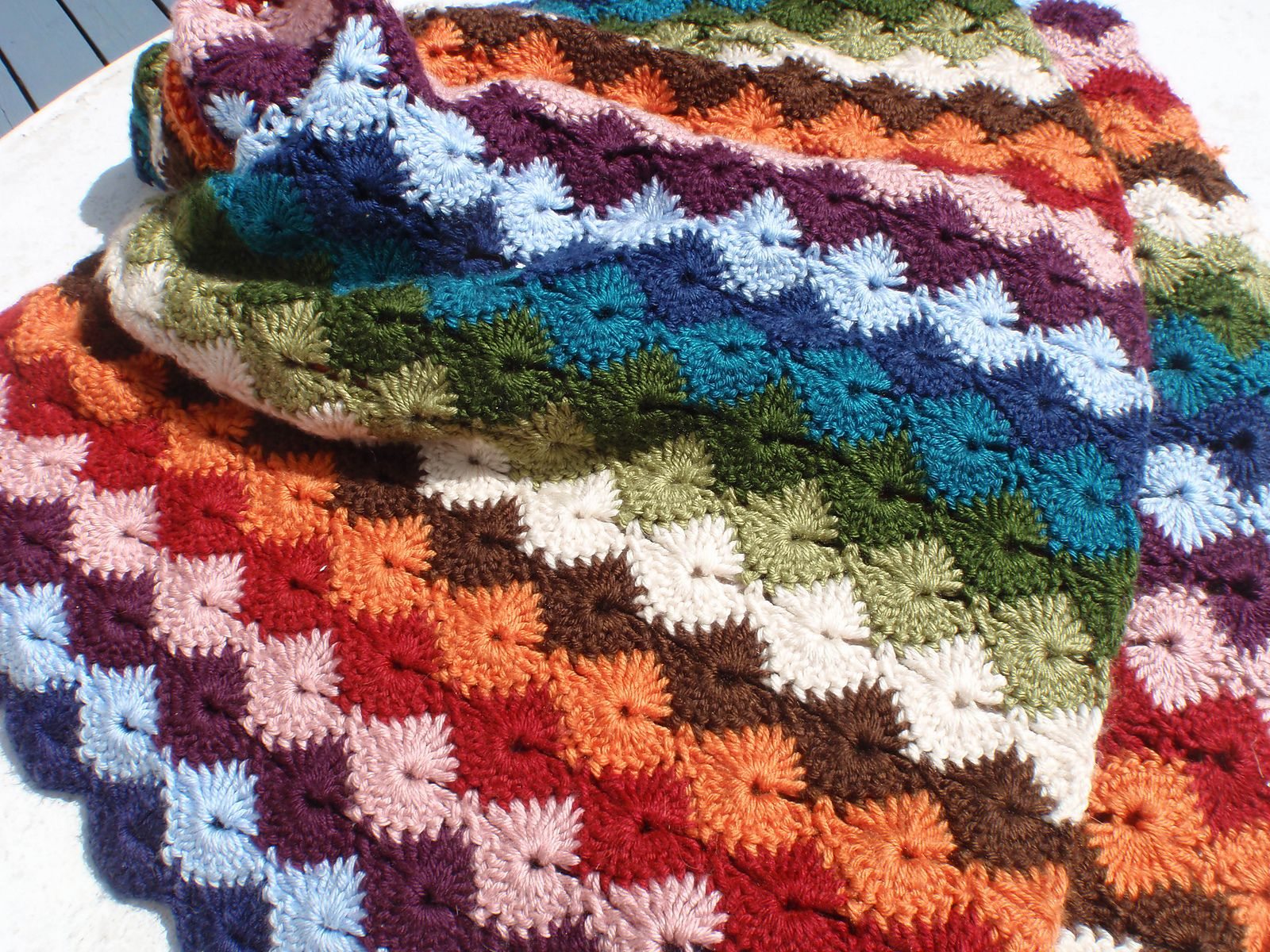 Star Shell Afghan Crochet Pattern Star Shell Afghan Janet Jarosh Free Crochet Pattern Ravelry