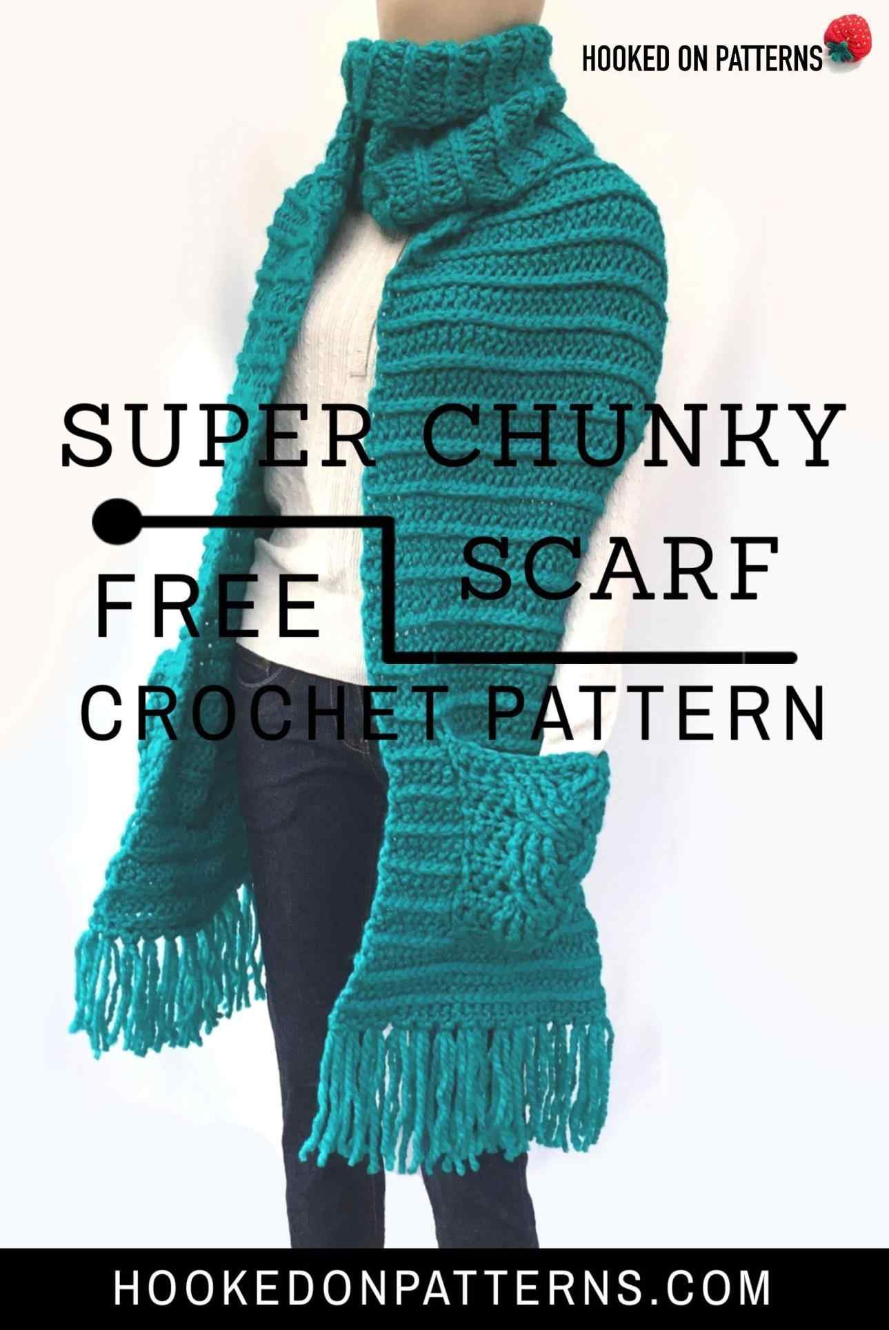 Super Bulky Yarn Crochet Scarf Pattern Free Crochet Scarf Pattern Super Bulky Yarn And