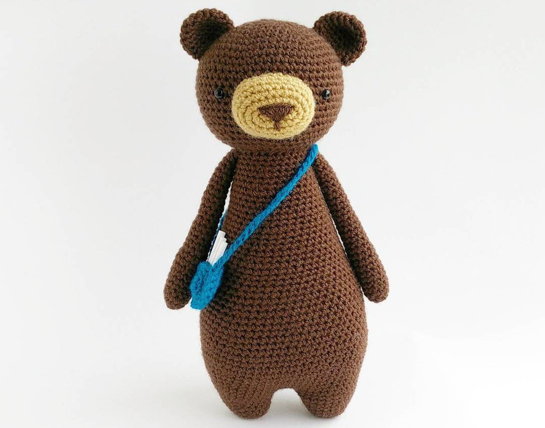 Teddy Bear Crochet Pattern Bear Crochet Amigurumi Pattern Etsy