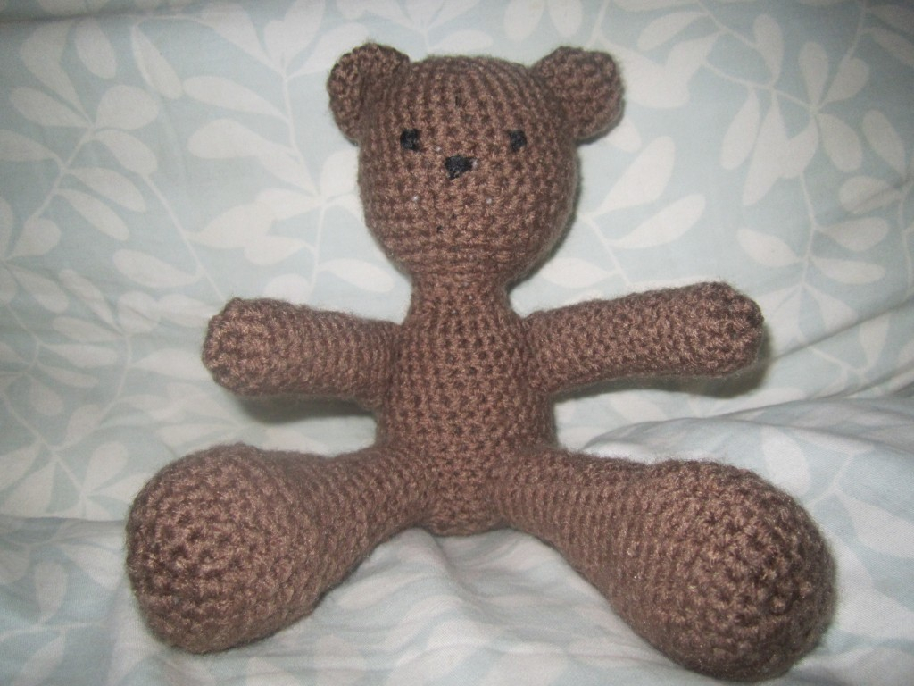 Teddy Bear Crochet Pattern Crochet Teddy Bear Pattern Feltmagnet