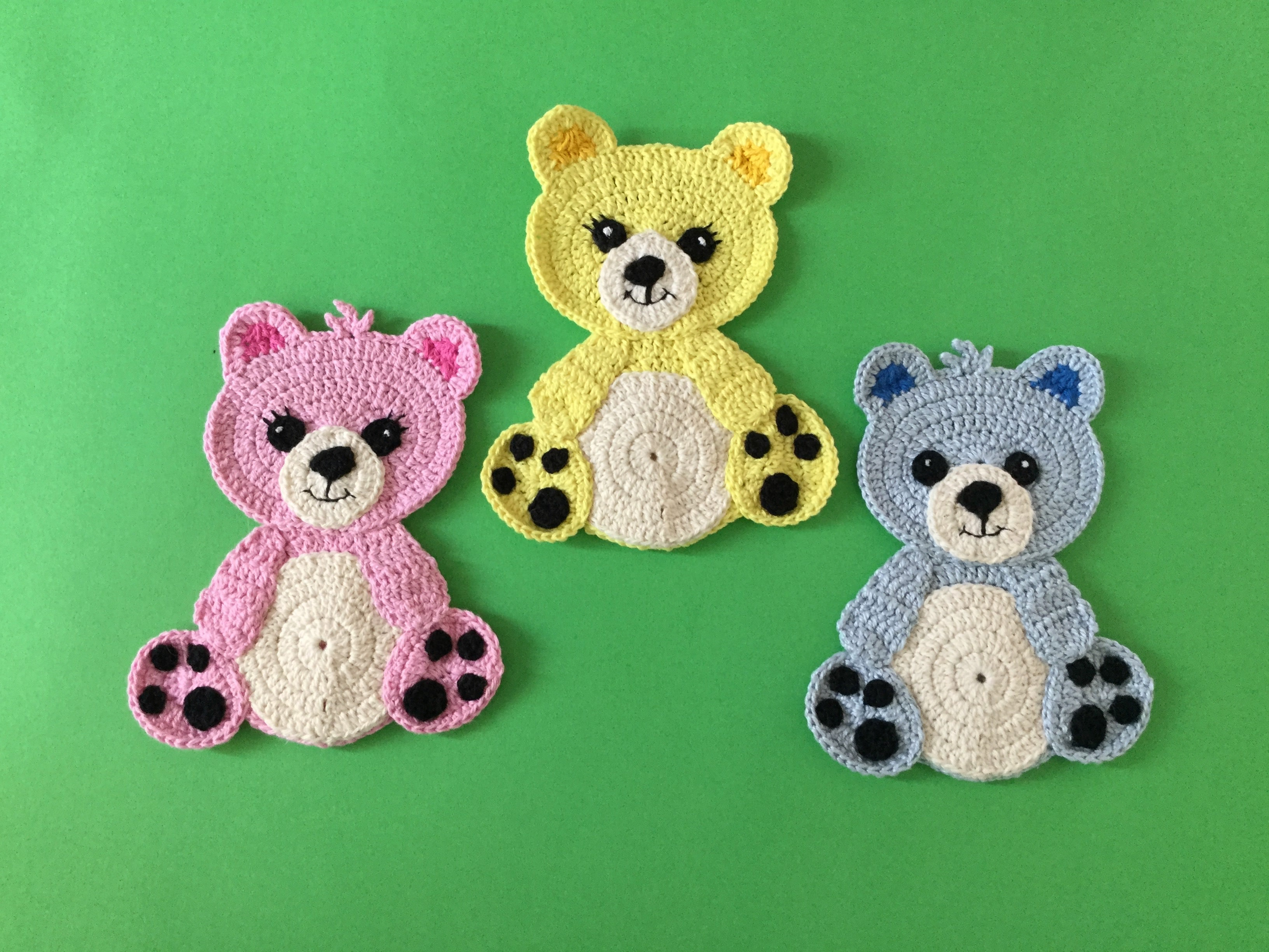 Teddy Bear Crochet Pattern Crochet Teddy Bear Pattern Kerris Crochet