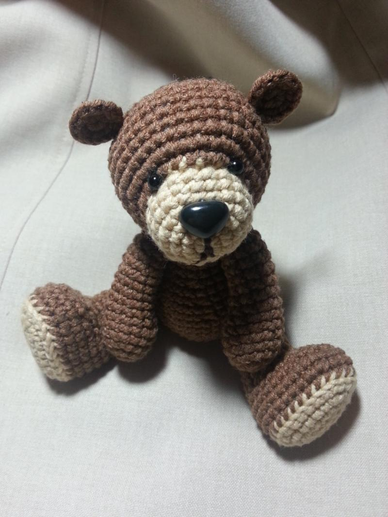Teddy Bear Crochet Pattern Pdf Amigurumi Crochet Pattern Cute Teddy Bear Oxan4ik On Zibbet