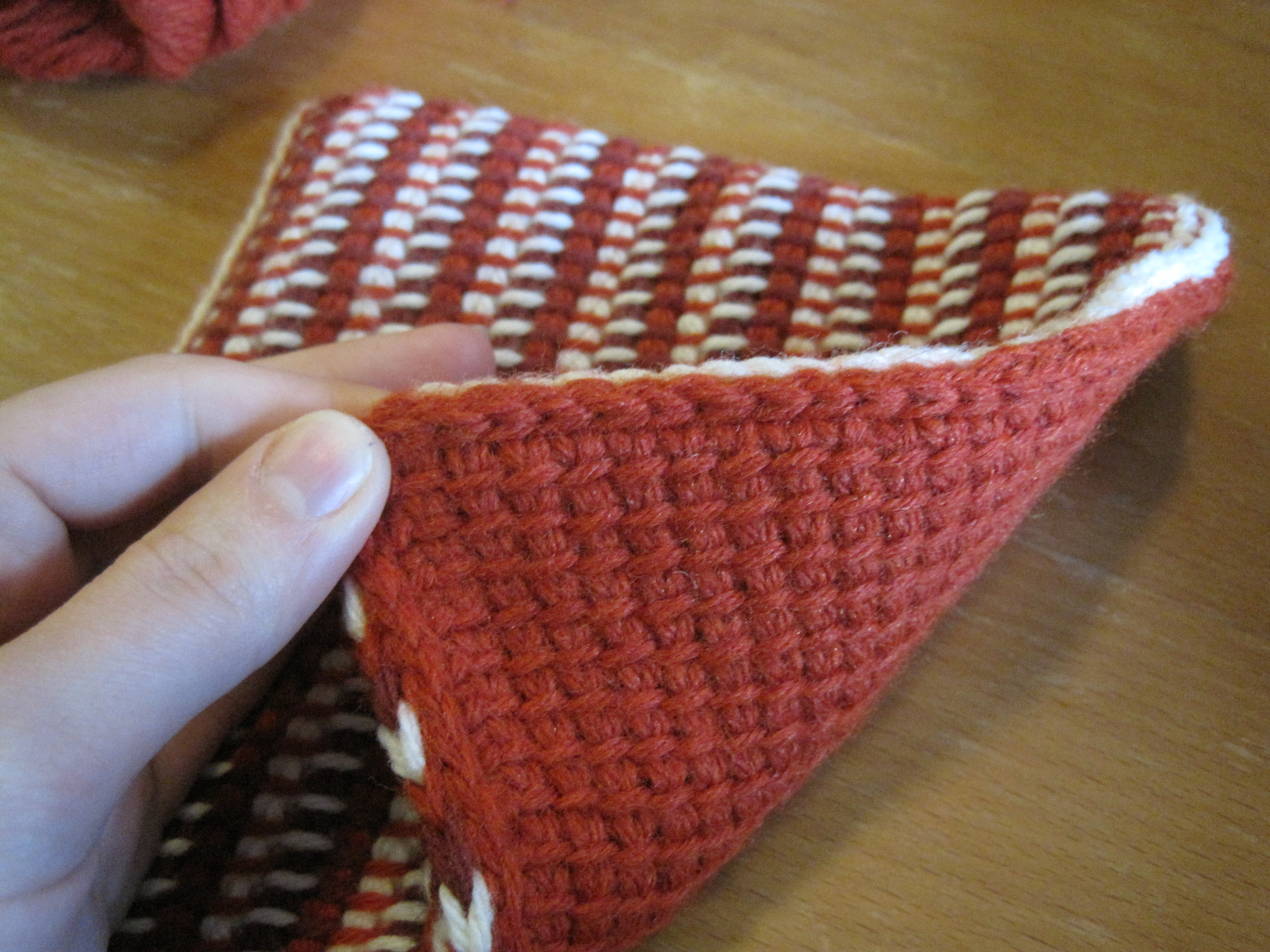 Thick Crochet Potholder Pattern Potholder All Kinds Of Yarns