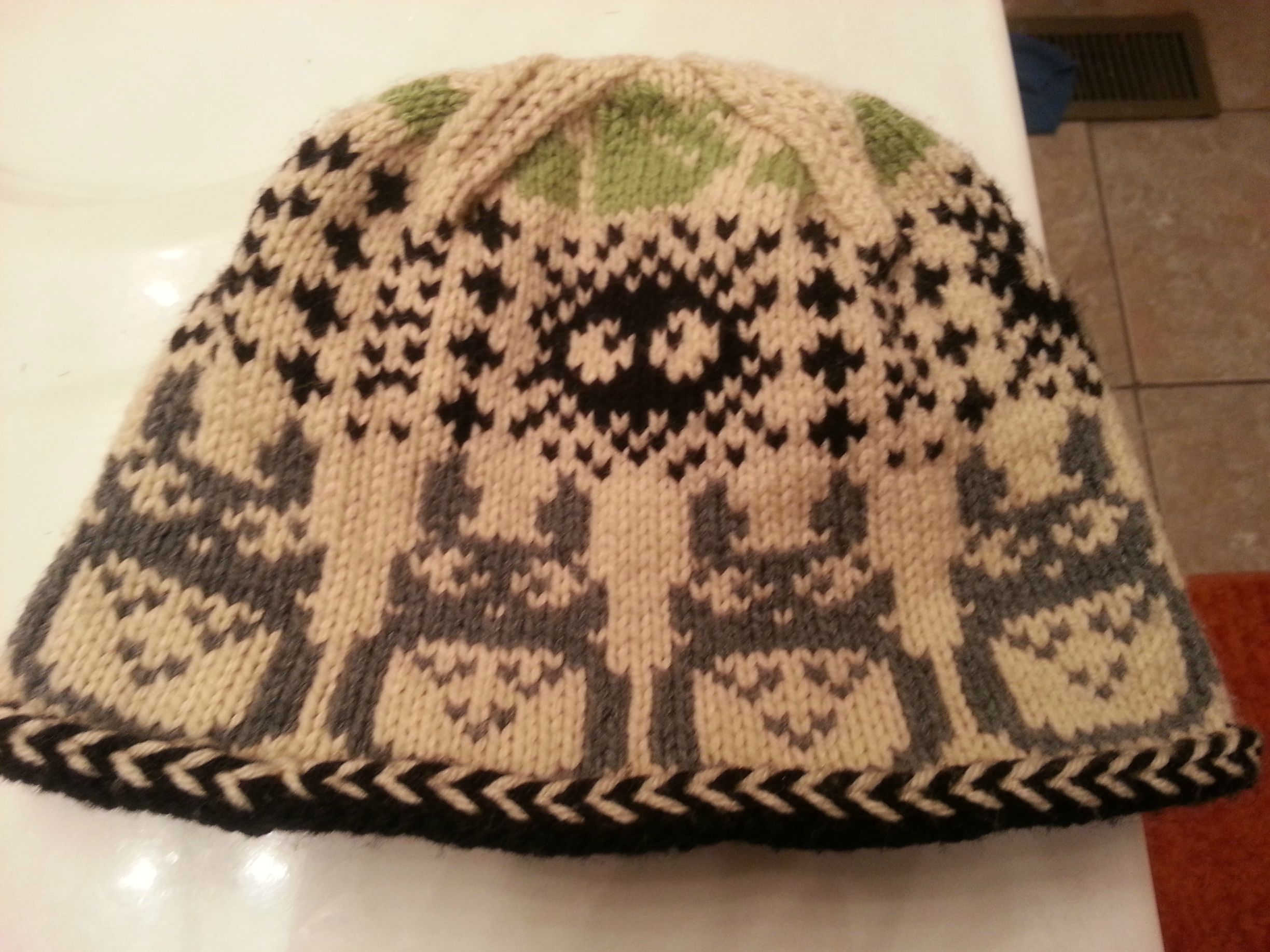 Totoro Crochet Hat Pattern Here Is My Finished Totoro Hat Knitting