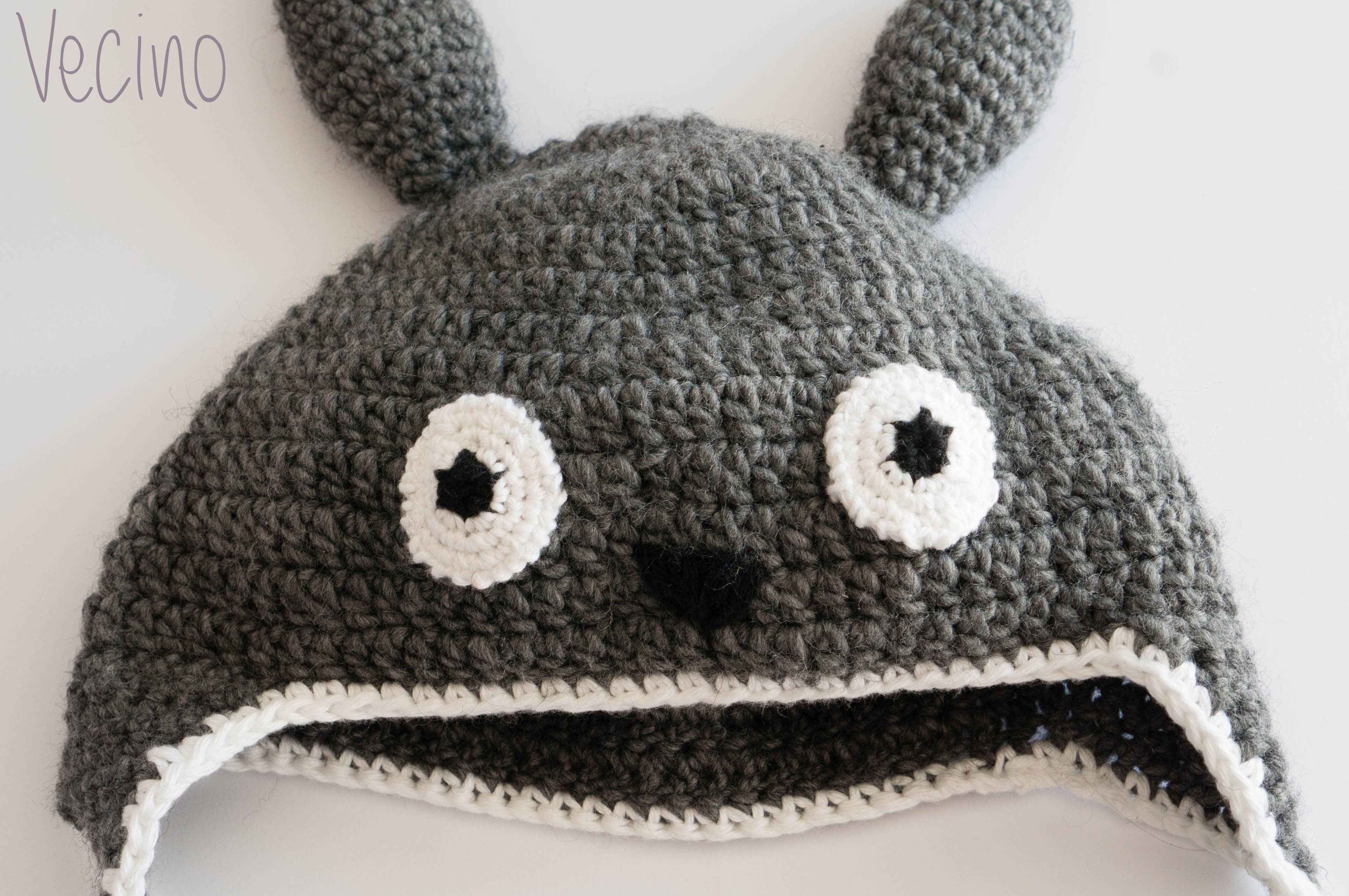 Totoro Crochet Hat Pattern Totoro Crochet Hat El Taller De Aracne Online Store Powered