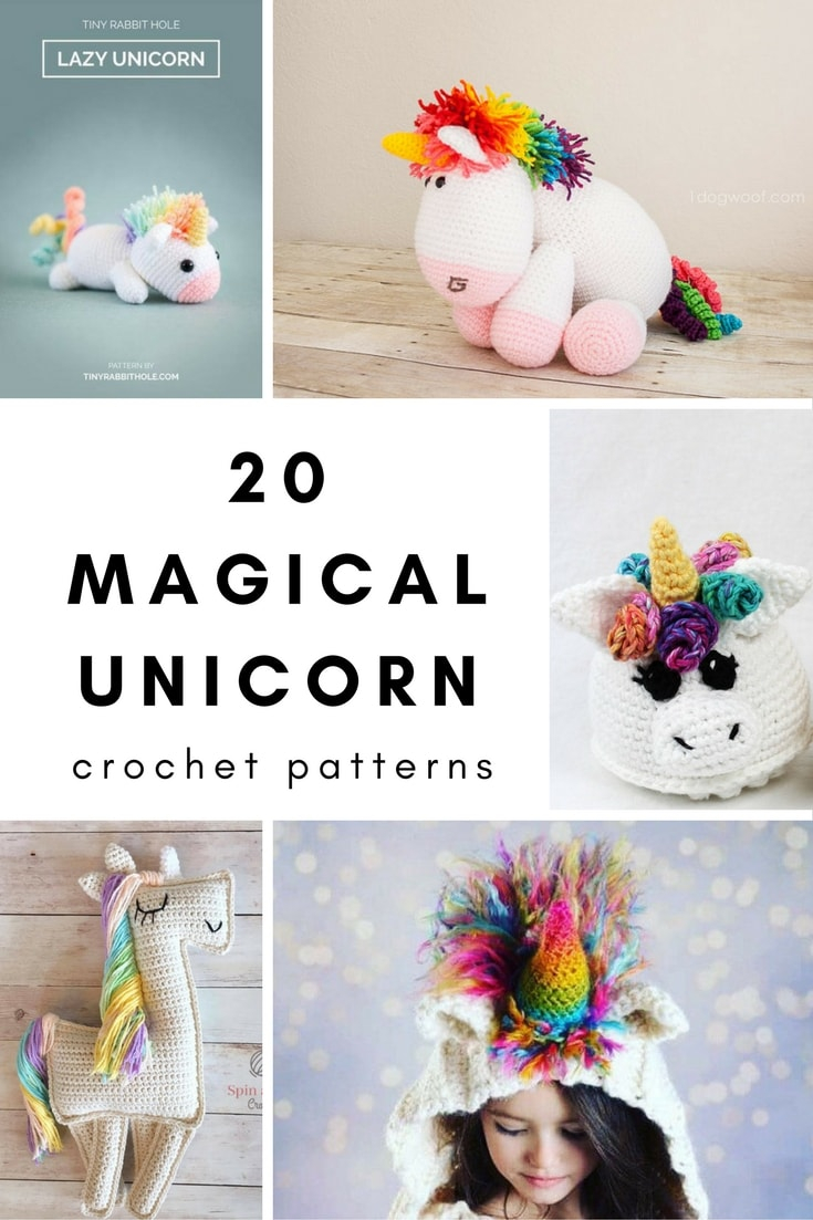 Unicorn Crochet Pattern Free 20 Magical Unicorn Crochet Patterns