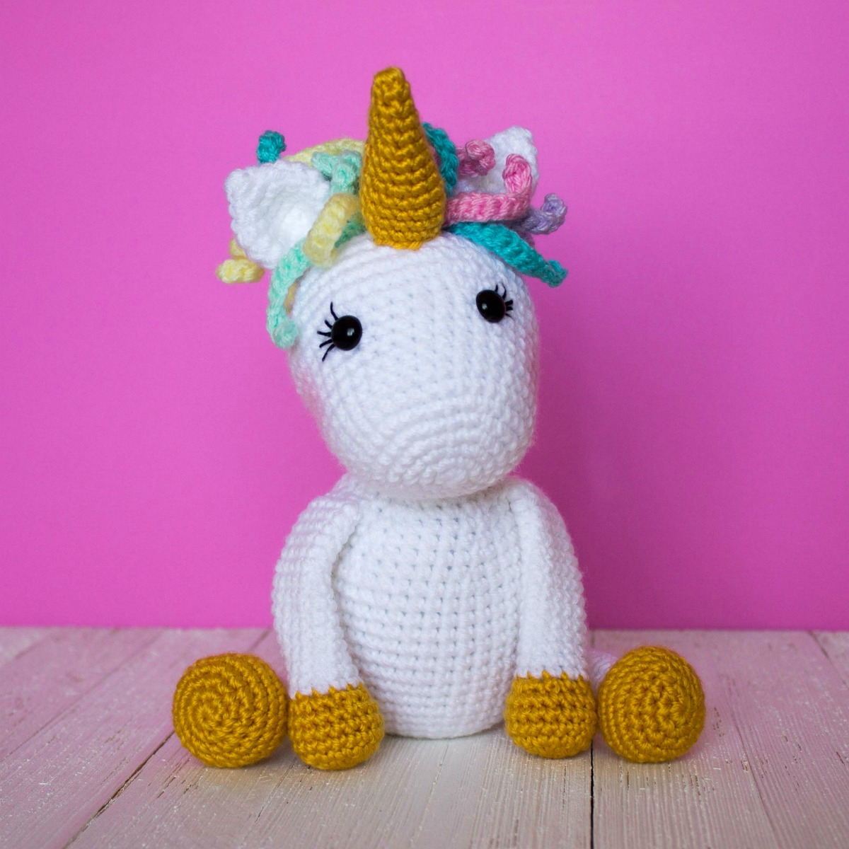 Unicorn Crochet Pattern Free Free Crochet Unicorn Pattern Thefriendlyredfox