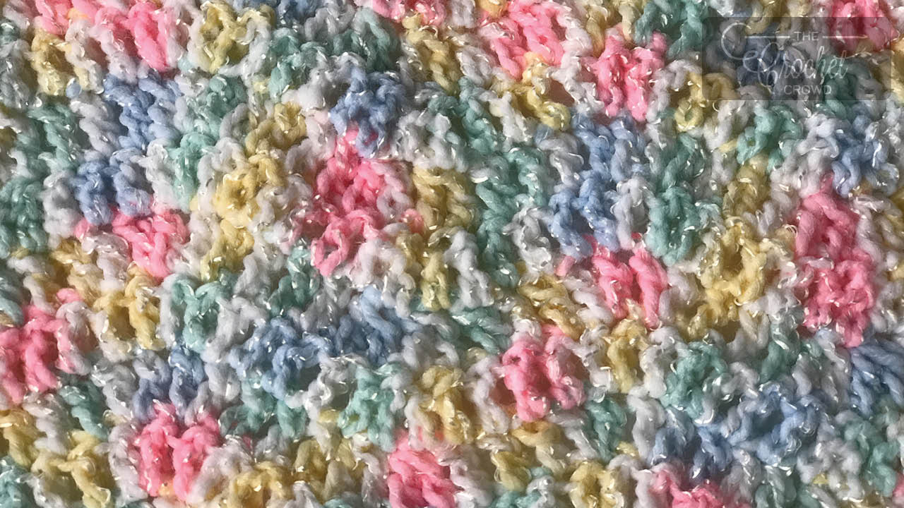Wave Crochet Pattern Ba Lazy Wave Blanket Tutorial The Crochet Crowd