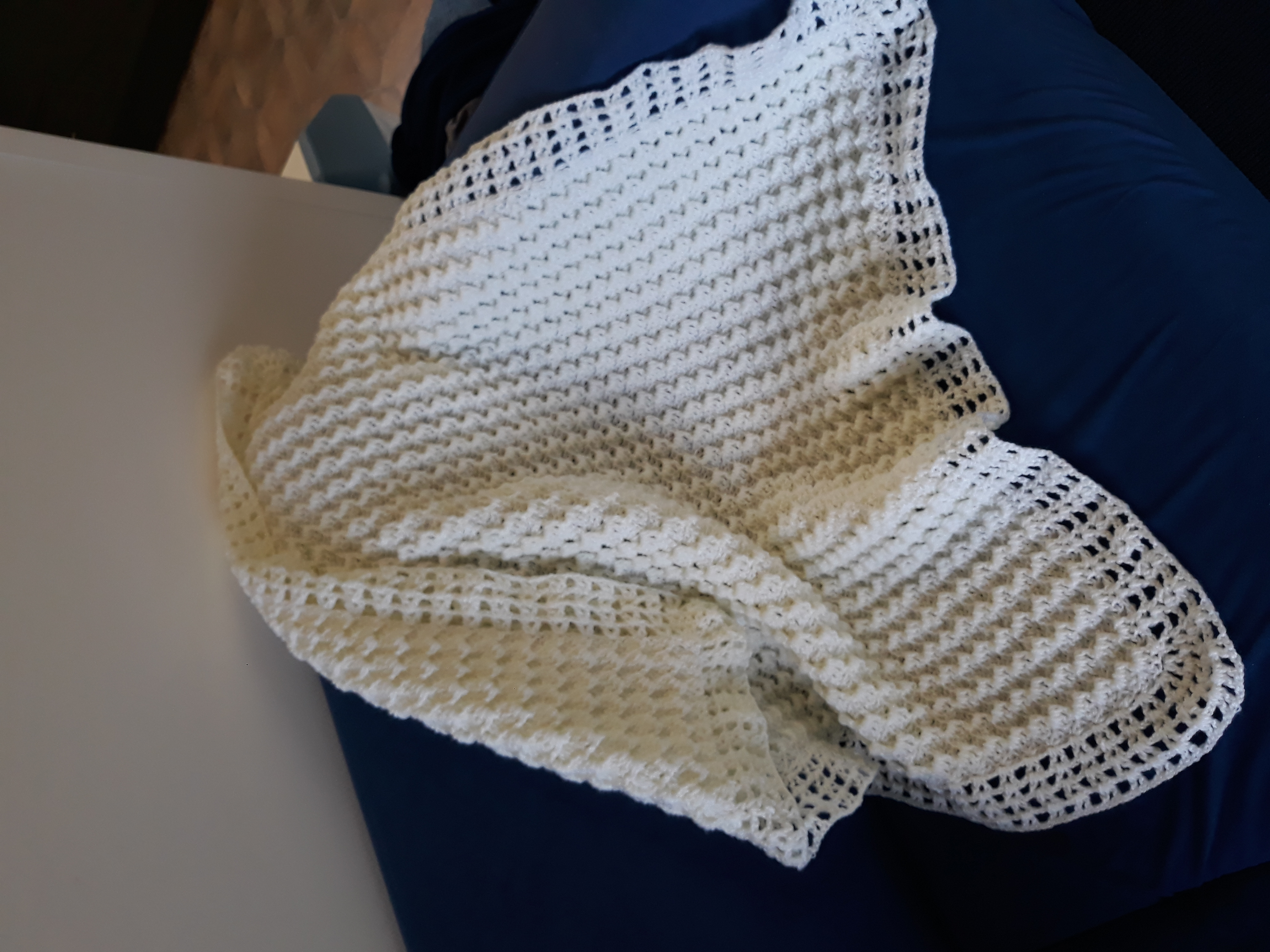 Wave Crochet Pattern Crystal Waves Ba Blanket Crochet Project Lynley F Lovecrochet