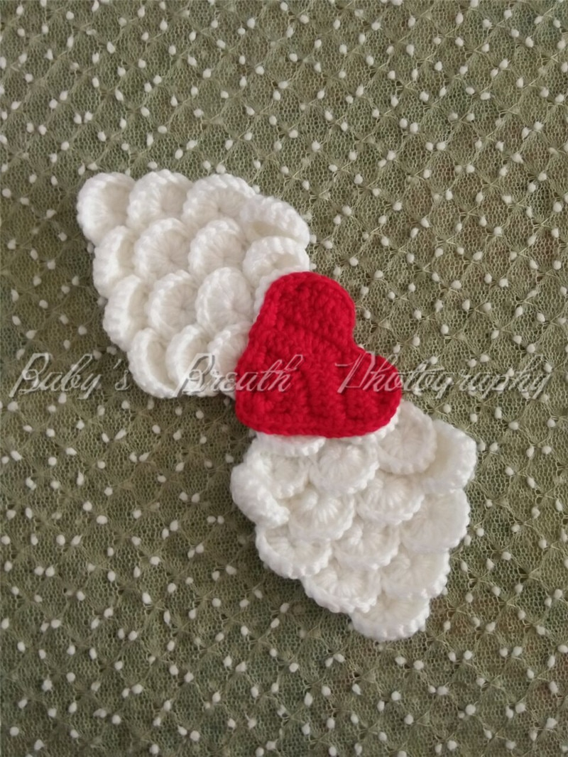Wing Crochet Pattern Hand Crocheted Angel Wing Newborn Photo Props Infant Photo Props