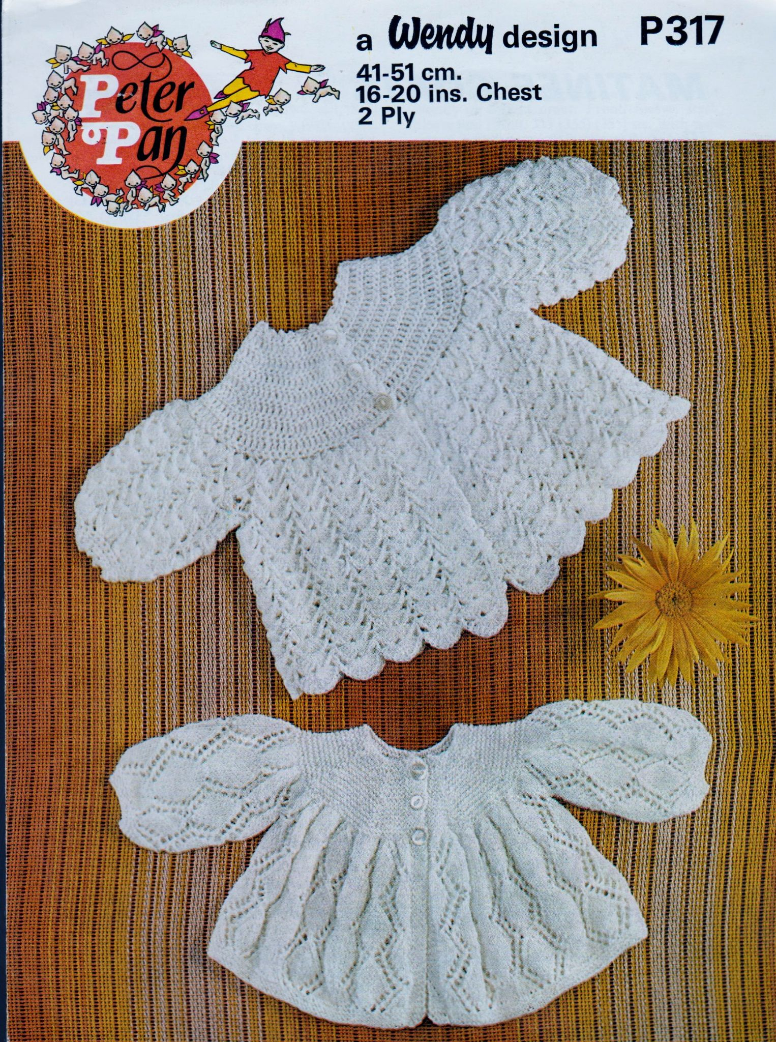 Wing Crochet Pattern Original Ba Crochet Pattern Peter Pan P317 In 2 Ply Yarn 16 20